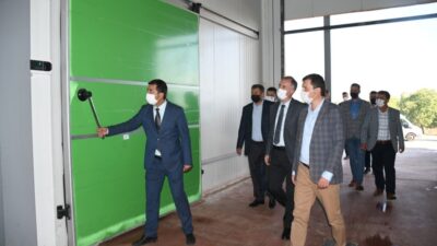 Soğuk hava deposu hizmet vermeye başladı