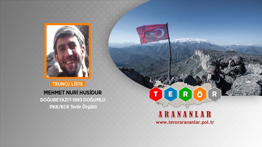 Turuncu kategorideki terörist etkisiz hale getirildi