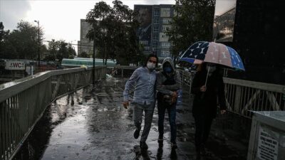 İstanbul’un Avrupa Yakası’nda sağanak etkili oldu