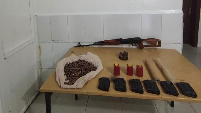 PKK’ya ait silah ve mühimmat ele geçirildi