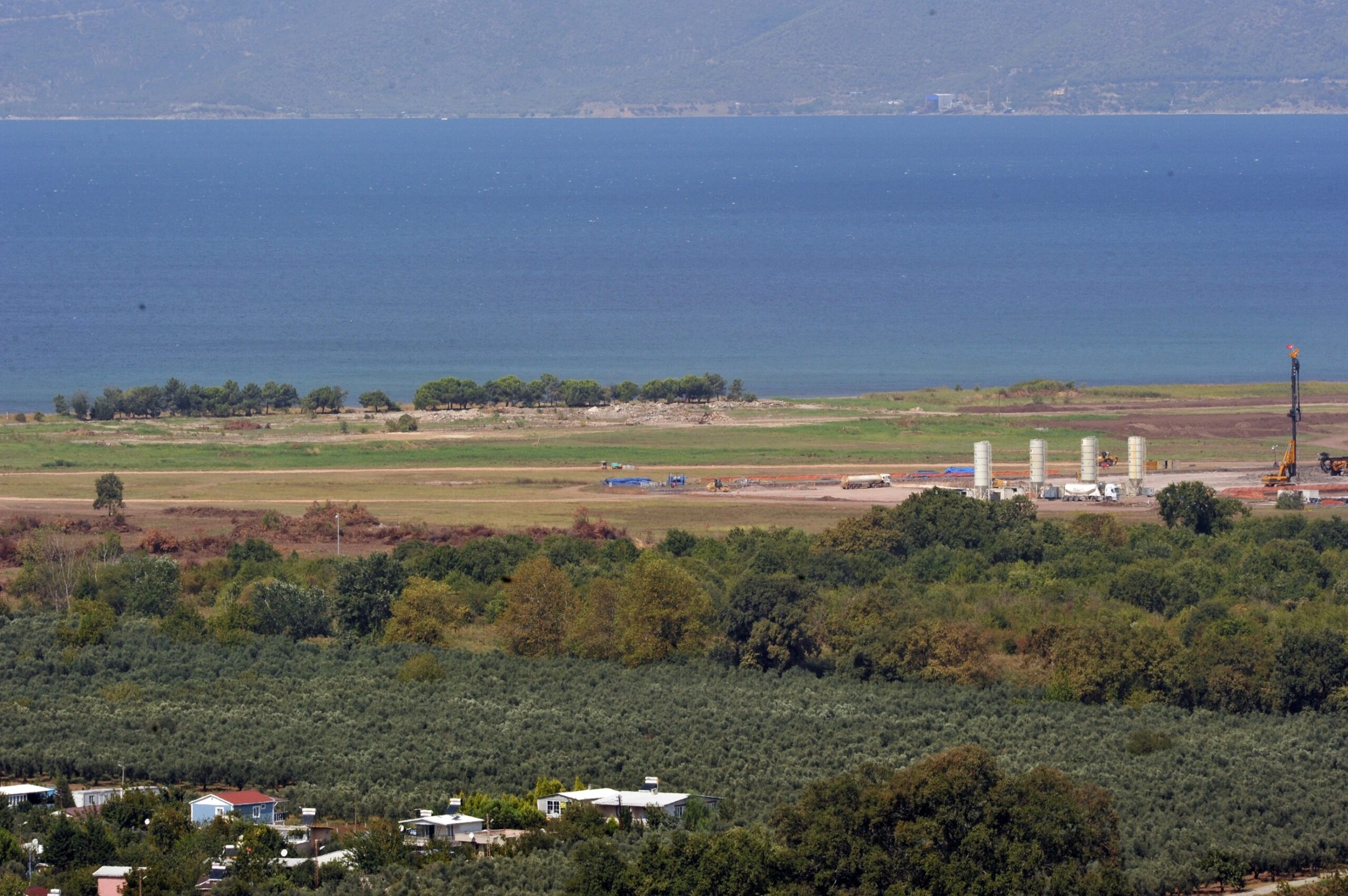 Yerli otomobilin merkezinde inşaatın son hali görüntülendi