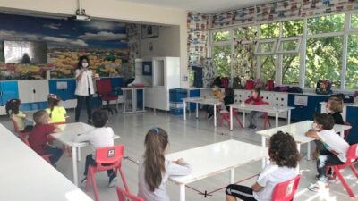 Yıldırımlı miniklerden sağlıklı gülüşler