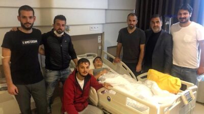 Mustafa Er’den öğrencisine ziyaret…