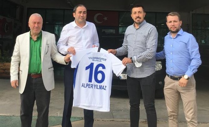 Yıldırımspor’dan Spor Şube’ye ziyaret…. Yıldırımspor’dan Spor Şube’ye ziyaret….