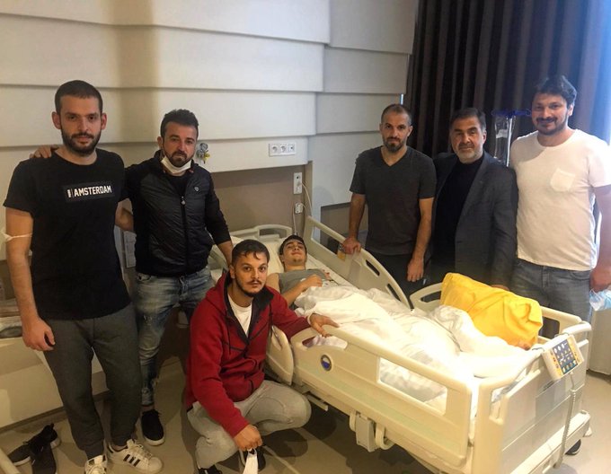 Mustafa Er’den öğrencisine ziyaret… Mustafa Er’den öğrencisine ziyaret…