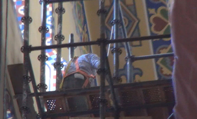 Ayasofya’da 7 yıldır bulunan iskele sökülüyor