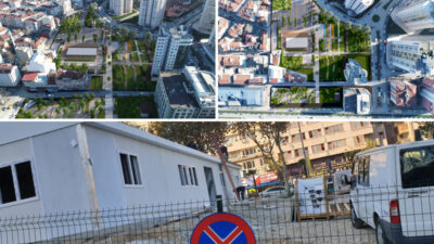 Kırcaali Kent Meydanı ve Millet Bahçesi’nde şantiye kuruldu