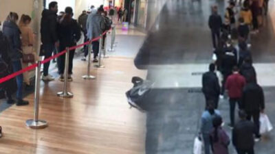 Alışveriş çılgınlığı koronavirüs dinlemedi! Akın ettiler