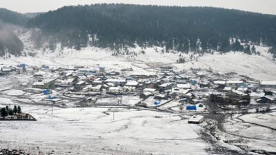 3 kentin yüksek kesimleri beyaza büründü