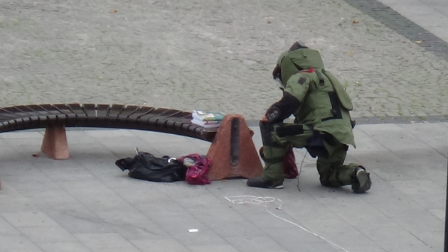 Şüpheli çanta paniği