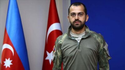 Azerbaycanlı doktor Antalya’dan cepheye koştu