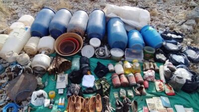 Adıyaman’da toprağa gömülü mühimmat bulundu