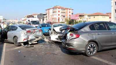 Denizli’de bir haftada 98 trafik kazası