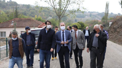 Fındıklı Mahallesinde çalışmalar yerinde incelendi