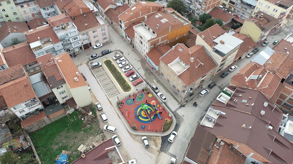 Hamidiye Mahallesi yeni parkına kavuştu