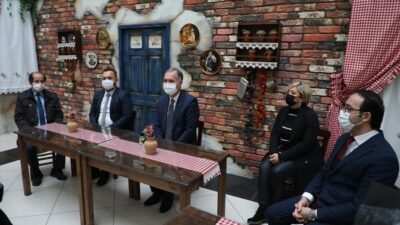 Başkan Alper Taban öğretmenlerle bir araya geldi