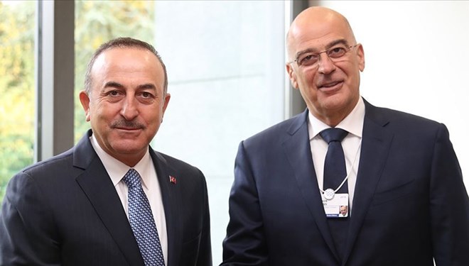 Bakan Çavuşoğlu, Yunan mevkidaşıyla görüştü