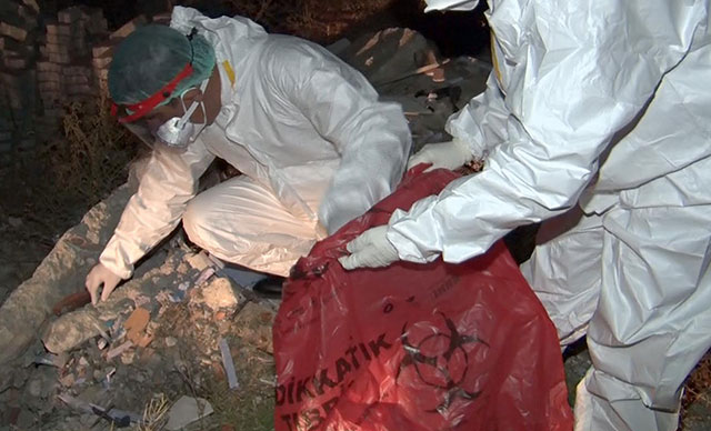 Atık tahlil tüpleri koronavirüs paniğine neden oldu