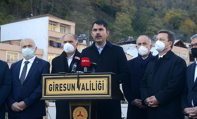 Bakan Kurum: Giresun’daki yeni konutlar haziran ayında teslim edilecek