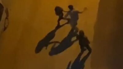 Sokak ortasında iki kadına korkunç saldırı