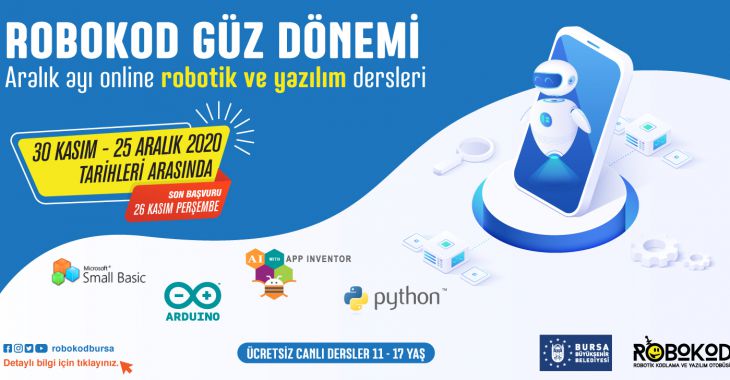 Kodlamada online güz dönemi başlıyor