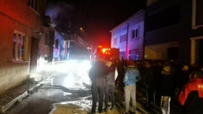 Bursa’da mahalleliyi ayağa kaldıran yangın! Film gibi izlediler