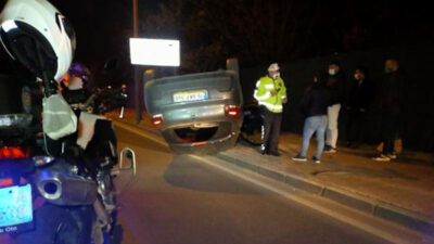 Yer: Bursa… Otomobil takla attı: 3 yaralı