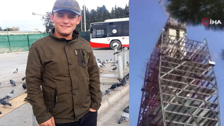 Acı olay! Depremde inşaattan düşerek hayatını kaybetti