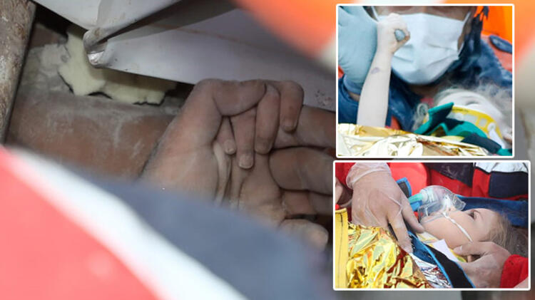 Dünya enkazdan çıkarılan Ayda ve Elif’i konuşuyor! Dünya enkazdan çıkarılan Ayda ve Elif’i konuşuyor!