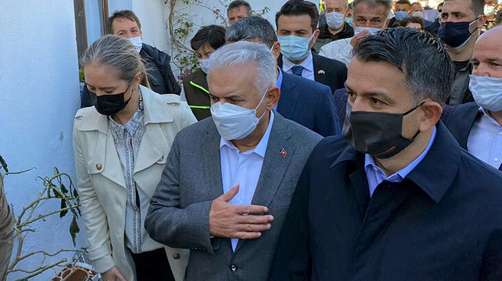 Bakan Pakdemirli ve Binali Yıldırım’dan Seferihisar ziyareti