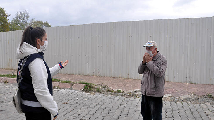 Maske takmadığı için ceza yazılmak istenince, ‘kimliğim yok’ dedi