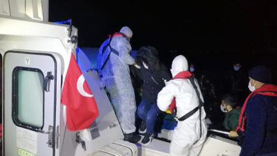 Muğla’da 24 göçmen kurtarıldı!
