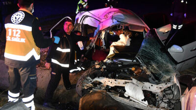 Canlı yayın yaparken korkunç kazayı görüntüledi!