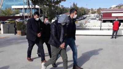 Park halindeki araçta 10 kilo esrar bulundu