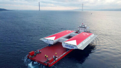 İlk tabliye ulaştı! Çanakkale Köprüsü’nde…