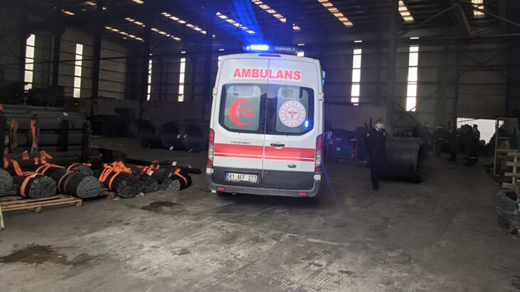 Feci olay! Üzerine demir düşen işçi öldü Feci olay! Üzerine demir düşen işçi öldü