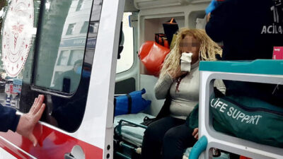 Tartıştığı karısını makasla yüzünden yaraladı