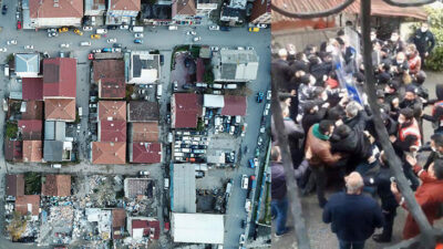 6 yıldır riskli binada oturanlara belediye ‘Boşaltın’ dedi olaylar çıktı