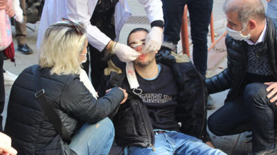 Oğlunun kaza yaptığını duyan engelli baba şoka girdi!