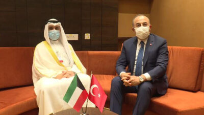 Bakan Çavuşoğlu, Kuveyt Dışişleri Bakanı ile görüştü