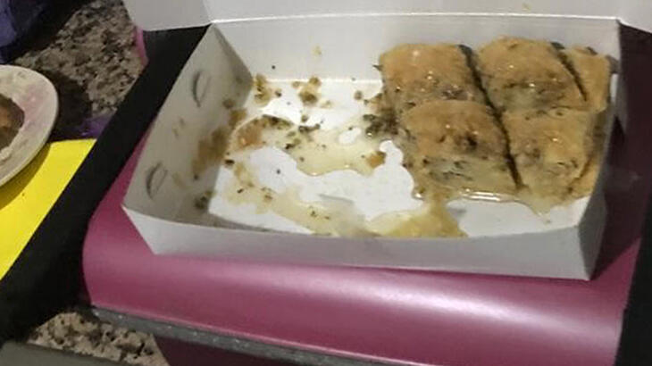 Damattan kayınpederine zehirli baklava! Damattan kayınpederine zehirli baklava!