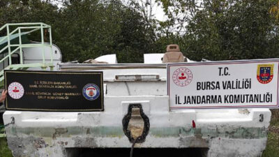 Bursa’da ‘tekne’ operasyonu: 2 gözaltı