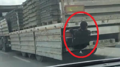 Bursa’da tehlikeli yolculuk