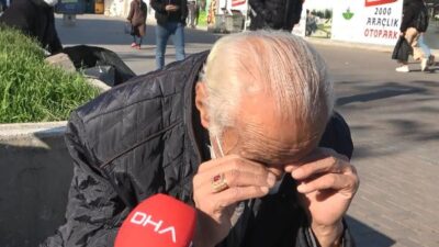 Yer: Bursa… Karantinadaki oğluna ekmek götürüyordu! Gözyaşlarını tutamadı…