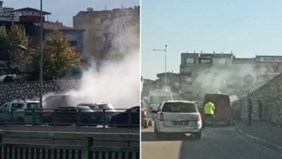 Yer: Bursa… Minibüsü ateşe verdi