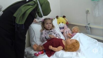 Başkan Kanar’dan Ayda bebeğe tatlı sürpriz