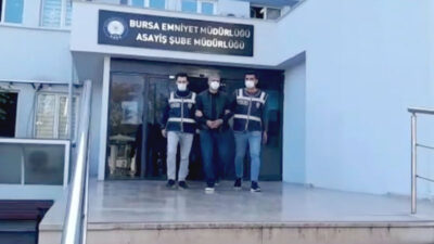 Bursa’da her yerde aranıyordu! Yakalandı
