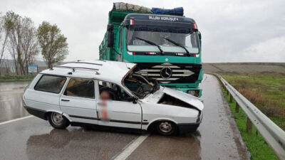 Bursa’da feci kaza: 1 ölü, 1 yaralı