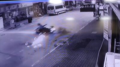 Bursa’da ölüme ramak kala! Kontrolden çıktı… O anlar kamerada