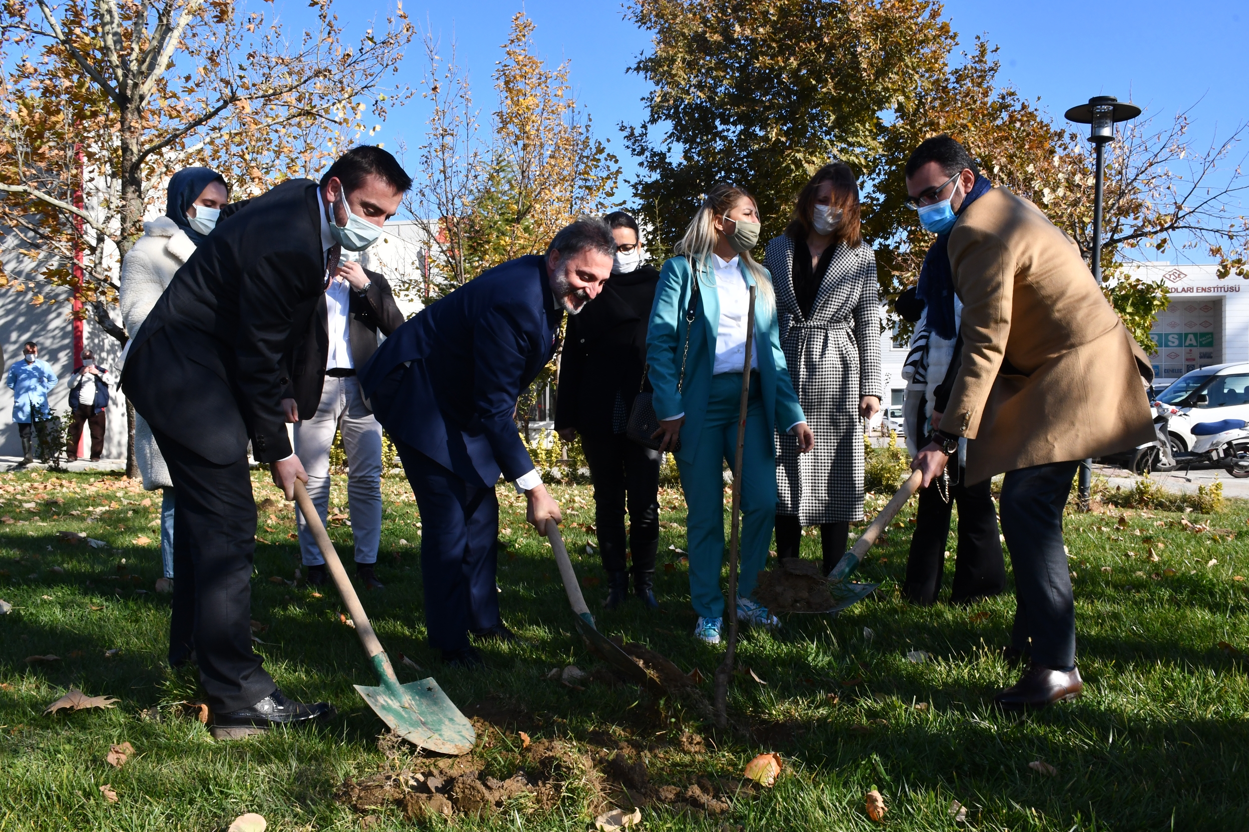 TSE Binasının Fidanları, Kestel Belediyesi’nden